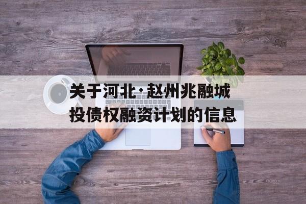 关于河北·赵州兆融城投债权融资计划的信息