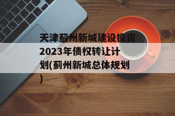 天津蓟州新城建设投资2023年债权转让计划(蓟州新城总体规划)