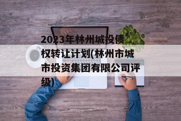 2023年林州城投债权转让计划(林州市城市投资集团有限公司评级)