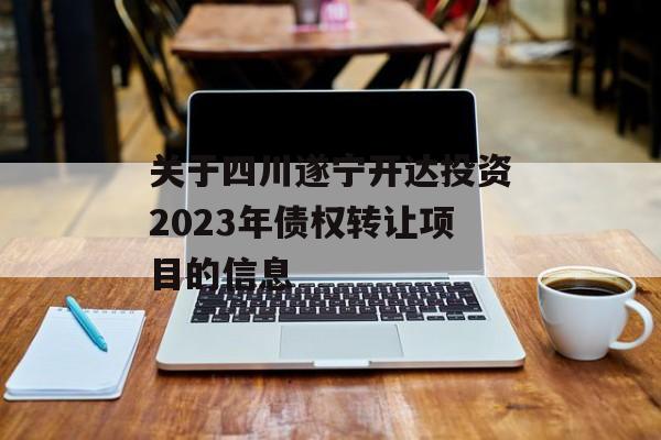 关于四川遂宁开达投资2023年债权转让项目的信息