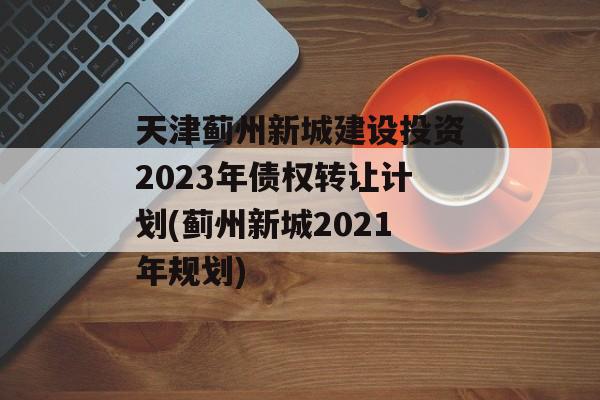 天津蓟州新城建设投资2023年债权转让计划(蓟州新城2021年规划)