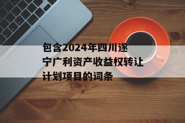 包含2024年四川遂宁广利资产收益权转让计划项目的词条
