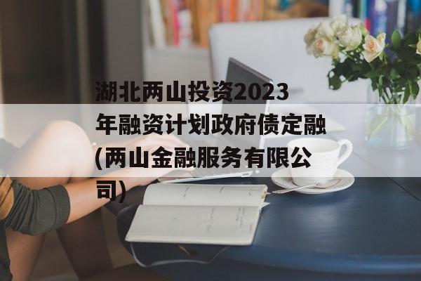湖北两山投资2023年融资计划政府债定融(两山金融服务有限公司)