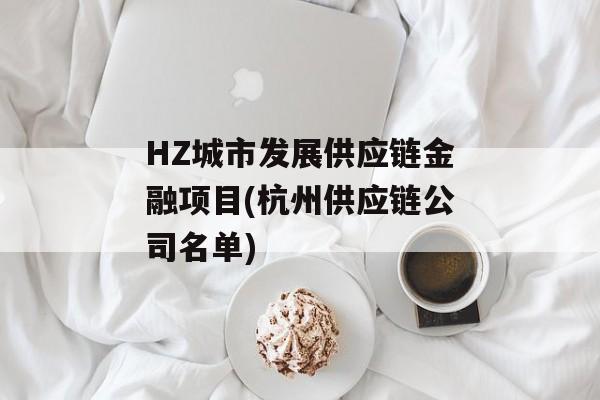 HZ城市发展供应链金融项目(杭州供应链公司名单)