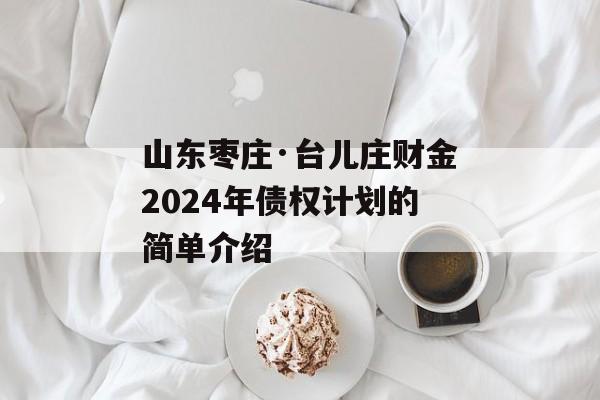 山东枣庄·台儿庄财金2024年债权计划的简单介绍