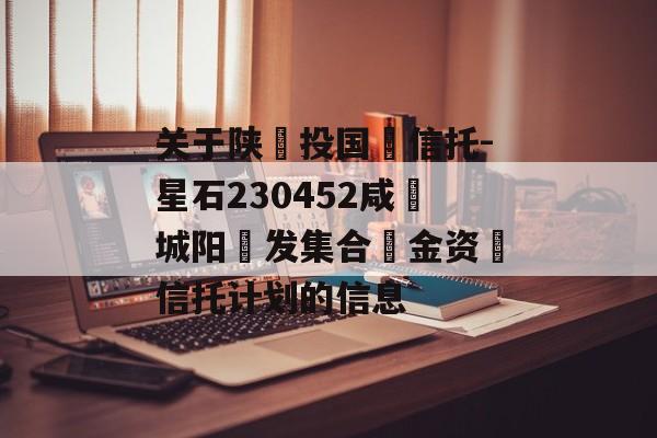 关于陕‮投国‬信托-星石230452咸‮城阳‬发集合‮金资‬信托计划的信息