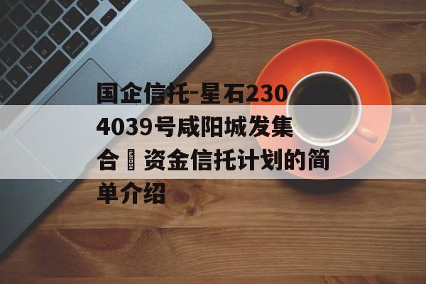 国企信托-星石2304039号咸阳城发集合‬资金信托计划的简单介绍